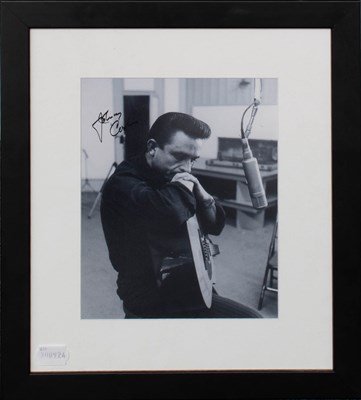 Lot 3188 - Johnny Cash Autographed Photograph