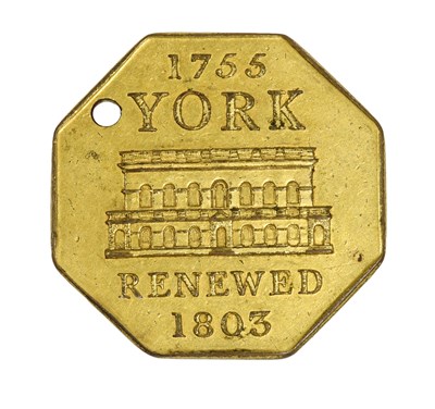 Lot 3058 - Racing Pass - York 1755 Renewed 1803