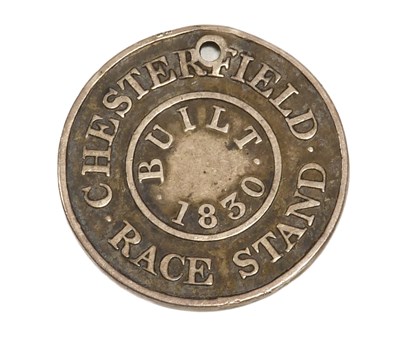 Lot 3034 - Racing Admission Ticket - Chesterfield Race Stand Built 1830
