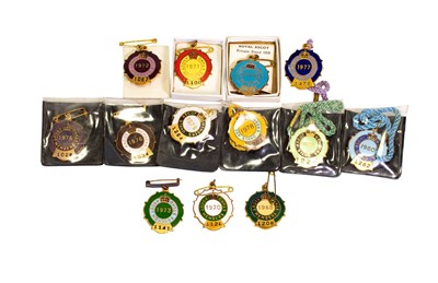 Lot 3032 - Royal Ascot Card Enclosure Badges Issues To Mrs Edward Watts