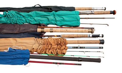 Lot 3074 - A Collection of Various Fly and Coarse Rods