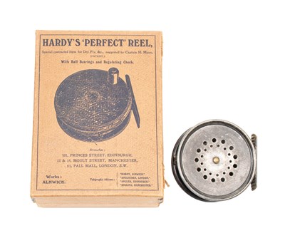 Lot 3089 - A Hardy 3 3/8" Duplicated MKII Perfect Fly Reel
