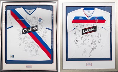 Lot 3021 - Glasgow Rangers Signed Shirts