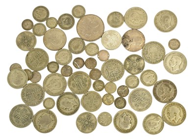 Lot 134 - Mixed Pre-1947 Silver Coins, including a 1935...