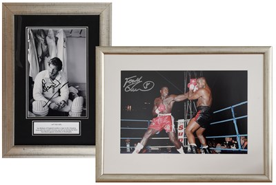 Lot 3006 - Frank Bruno Signed Photograph
