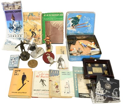 Lot 3017 - Various Skiing Related Items
