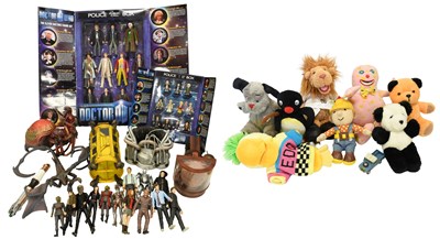 Lot 3453 - Dr Who The Eleven Doctors Figure Set