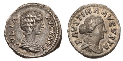 Lot 30 - Roman Imperial, Faustina Junior Denarius, Rome...
