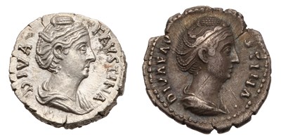 Lot 29 - Roman Imperial, Faustina Senior Denarius, Rome...