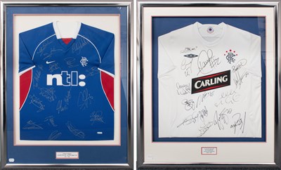 Lot 3022 - Glasgow Rangers Signed Shirts