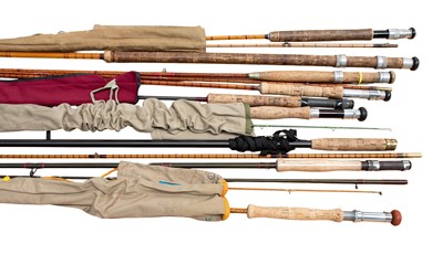 Lot 3175 - Various Fly and Spinning Rods