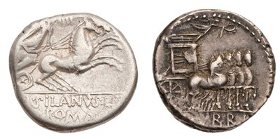 Lot 17 - Roman Republican, D Junius Silanus Denarius,...