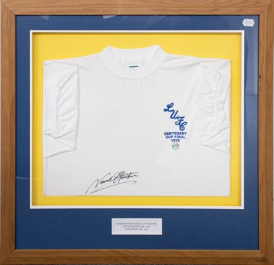Lot 3026 - Norman Hunter Signed Football Shirt