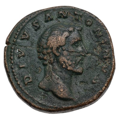Lot 32 - Roman Imperial, Divus Antoninus Pius Sesterius,...