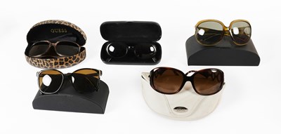 Lot Five Pairs of Ladies Designer Sunglasses,...