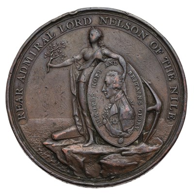 Lot 173 - Battle of the Nile, Davison's Medal 1798, in...