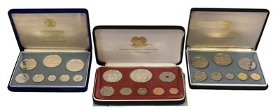 Lot 351 - Three Franklin Mint Proof Sets, to include: 2x...