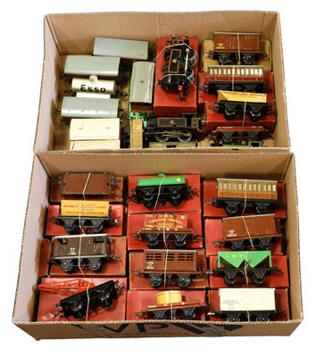 Lot 3345 - Hornby O Gauge Locomotives And Rolling Stock