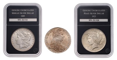 Lot 165 - USA, 'Morgan' Dollar 1889, Philadelphia mint,...