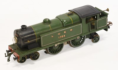 Lot 3318 - Hornby O Gauge 20 Volt 4-4-2T LNER 1784 Locomotive