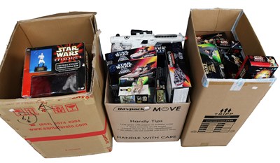 Lot 3455A - Star Wars A Collection Of Various Boxed Models