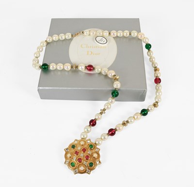 Lot Vintage Christian Dior Simulated Pearl and...