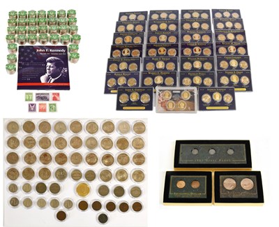 Lot 166 - USA, A Collection of Presidential Dollars and...