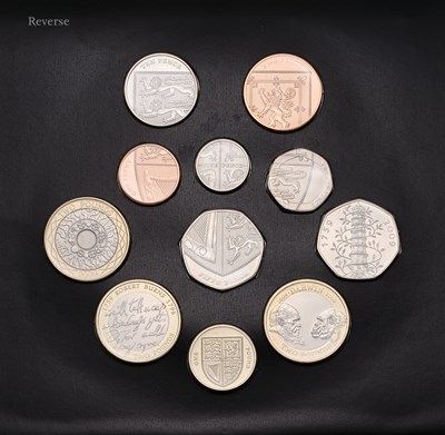 Lot 346 - 2009 UK Brilliant Uncirculated Coin Set, 11...