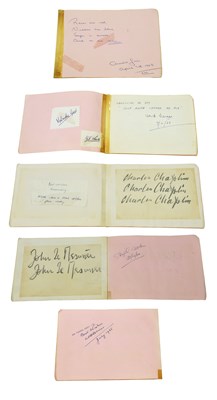 Lot 3185 - Charlie Chaplin Autograph