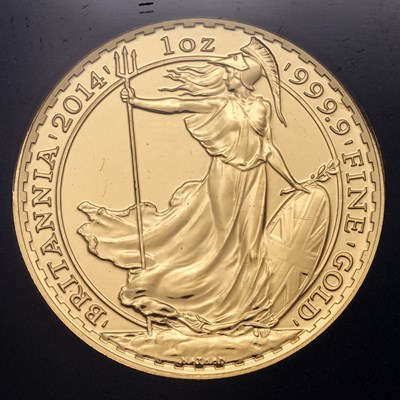 Lot 266 - Elizabeth II, 1oz Gold Britannia 2014, £100...