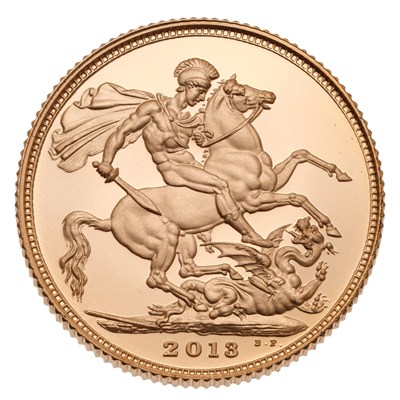 Lot 264 - Elizabeth II, Proof Sovereign 2013;...