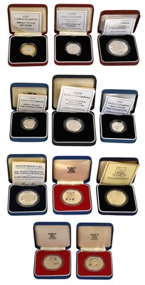 Lot 371 - Assorted Royal Mint Silver Proof Coins, to...