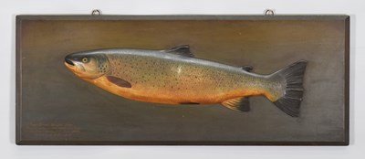 Lot 159 - Natural History: A Carved Wooden Half-block...