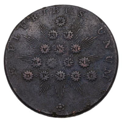 Lot 158 - USA, Kentucky Token, c.1794, plain edge, 9.79g,...