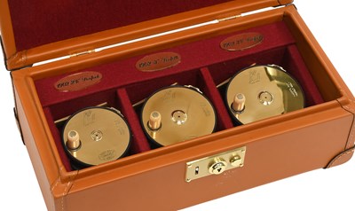 Lot 3115 - A Hardy Reproduction 1902 Wide Spool Perfect Trout Set