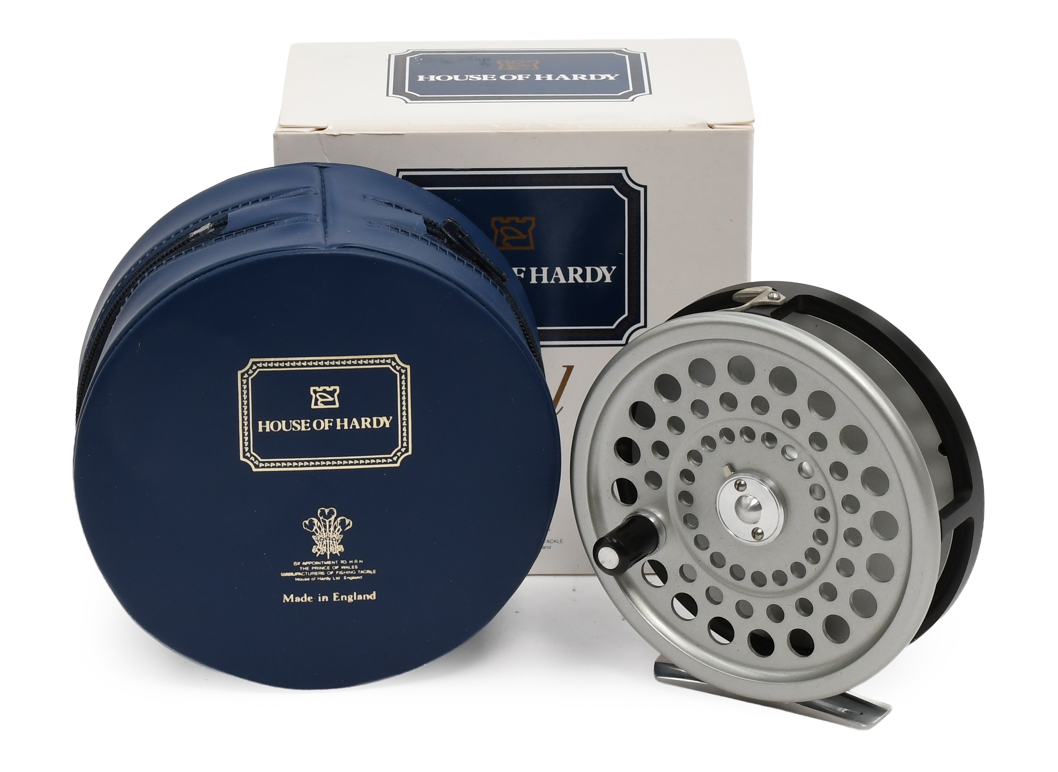 リール HOUSE OF HARDY. Marquis Disc#8 Lot 3110 - A Hardy Marquis Disc #8 Fly Reel