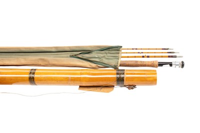 Lot 3102 - A Hardy Gold Medal 9' Split Cane Fly Rod
