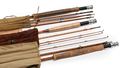 Lot 3105 - A Hardy Houghton 10' Split Cane Fly Rod