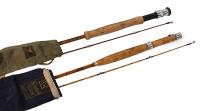 Lot 3099 - A Hardy CC de France 9' Split Cane Fly Rod