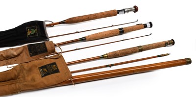 Lot 3106 - A Hardy Houghton 9' 6" Split Cane Fly Rod