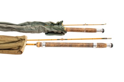 Lot 3119 - A Hardy Wanless 7' Split Cane Spinning Rod