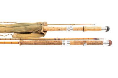 Lot 3120 - A Hardy Wye 11' Split Cane Fly Rod