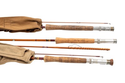 Lot 3148 - A Sharpes Model 2 Reservoir 9'-6" Split Cane Fly Rod