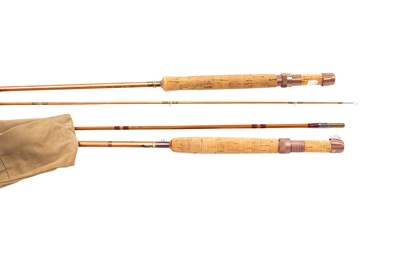 Lot 3147 - A Sharpes Eighty-Eight 8'-8" # 5/6 Split Cane Fly Rod