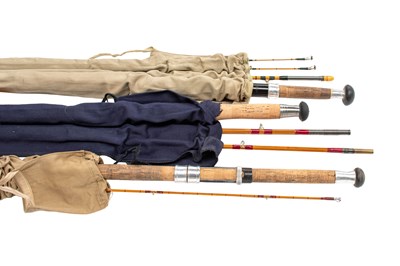 Lot 3137 - A Pezon et Michel Saumon Royale 13'-9" Split Cane Fly Rod