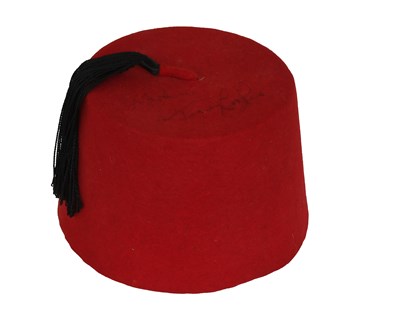 Lot 3197 - Tommy Cooper Signed Fez
