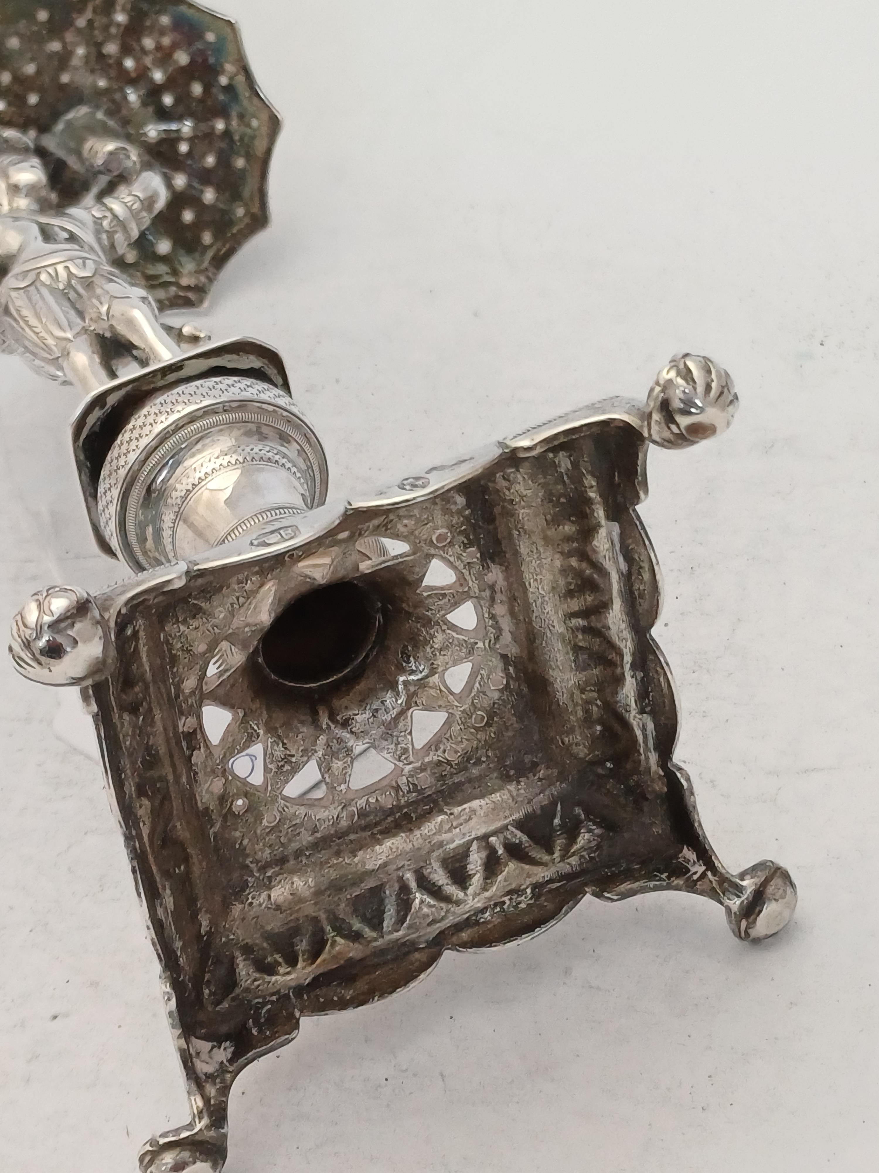 Lot 2084 - A Brazilian Silver Toothpick-Holder,