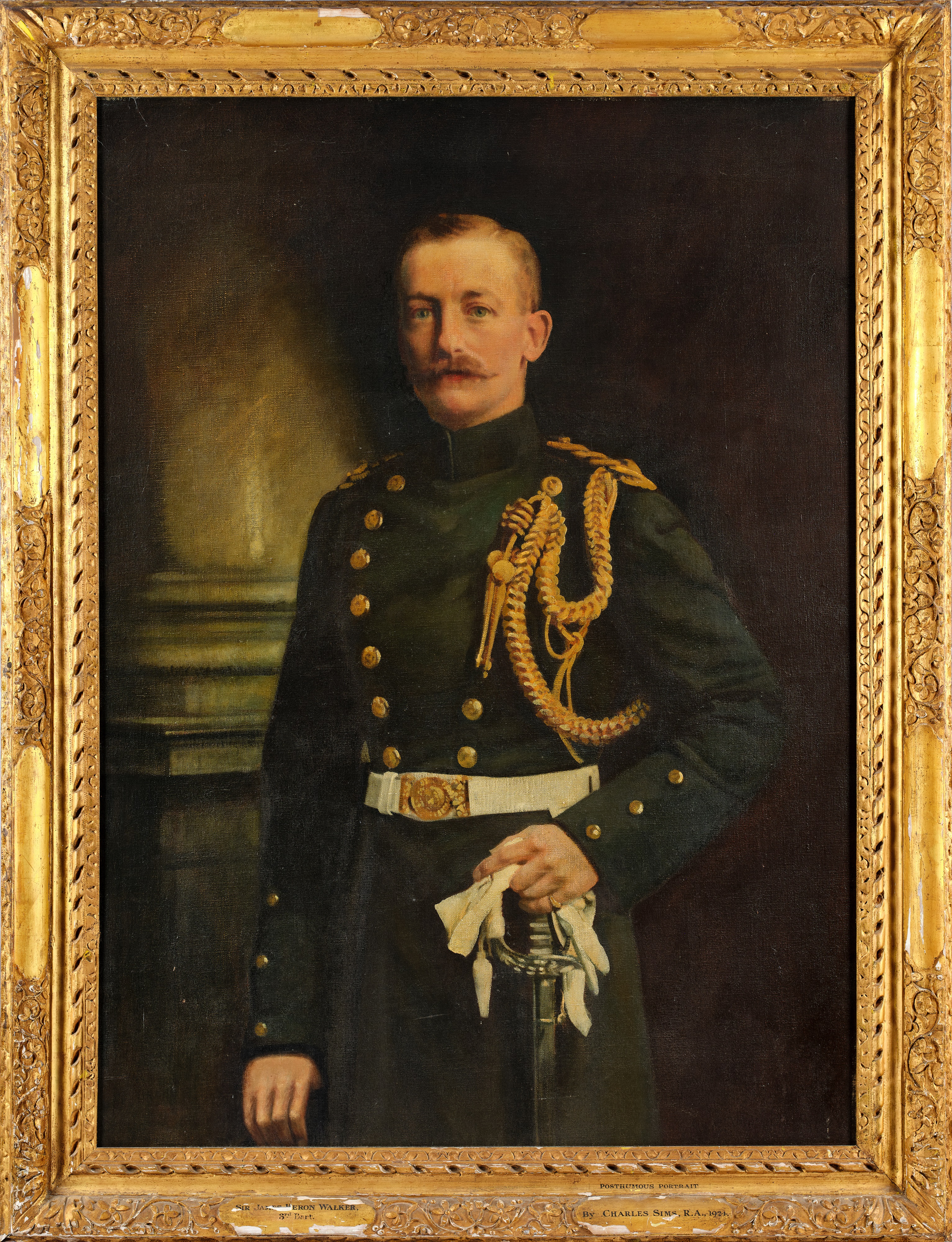 Lot 1064 - Charles Sims RA, RWS (1873-1928) Portrait
