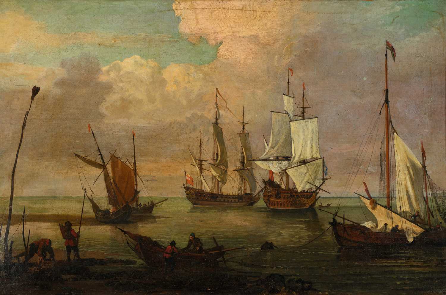 Lot 1110 - Follower of Nicholas Pocock (1740-1821)