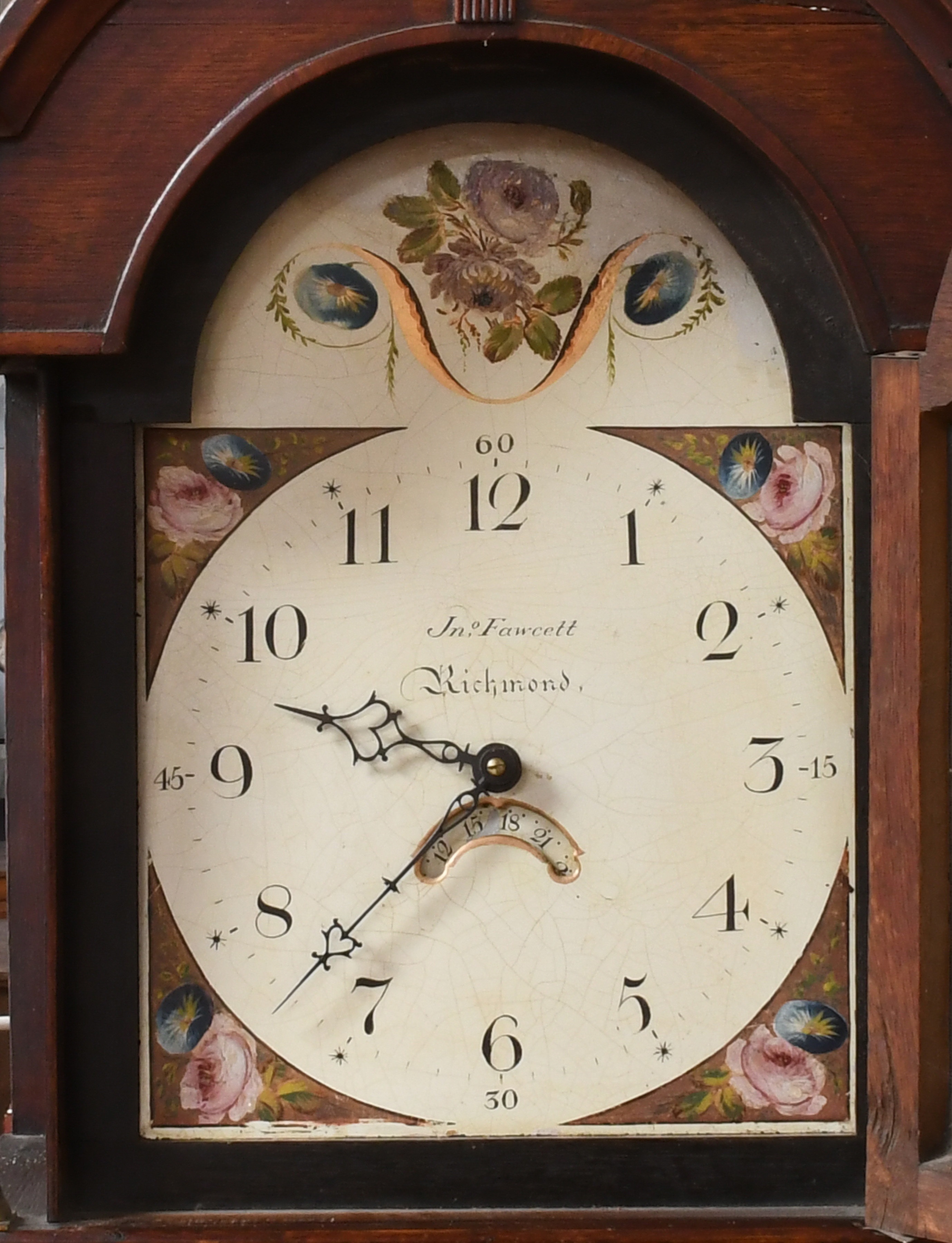 Lot 1050 - An Oak Thirty-Hour Longcase Clock, signed